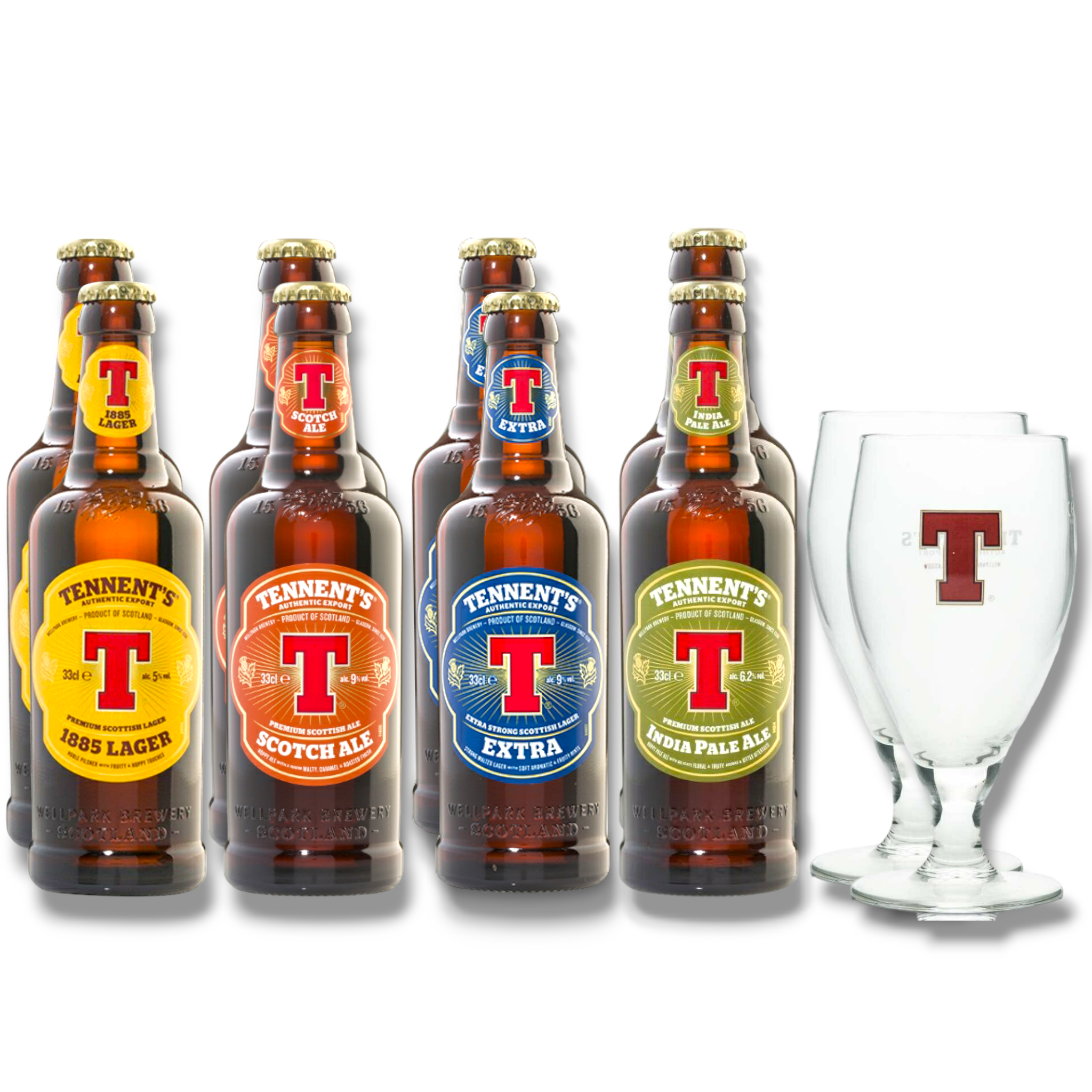 Tennent's Mixpaket – Die Vielfalt Schottischer Braukunst