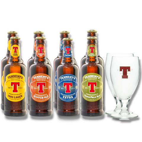 Tennent's Mixpaket – Die Vielfalt Schottischer Braukunst