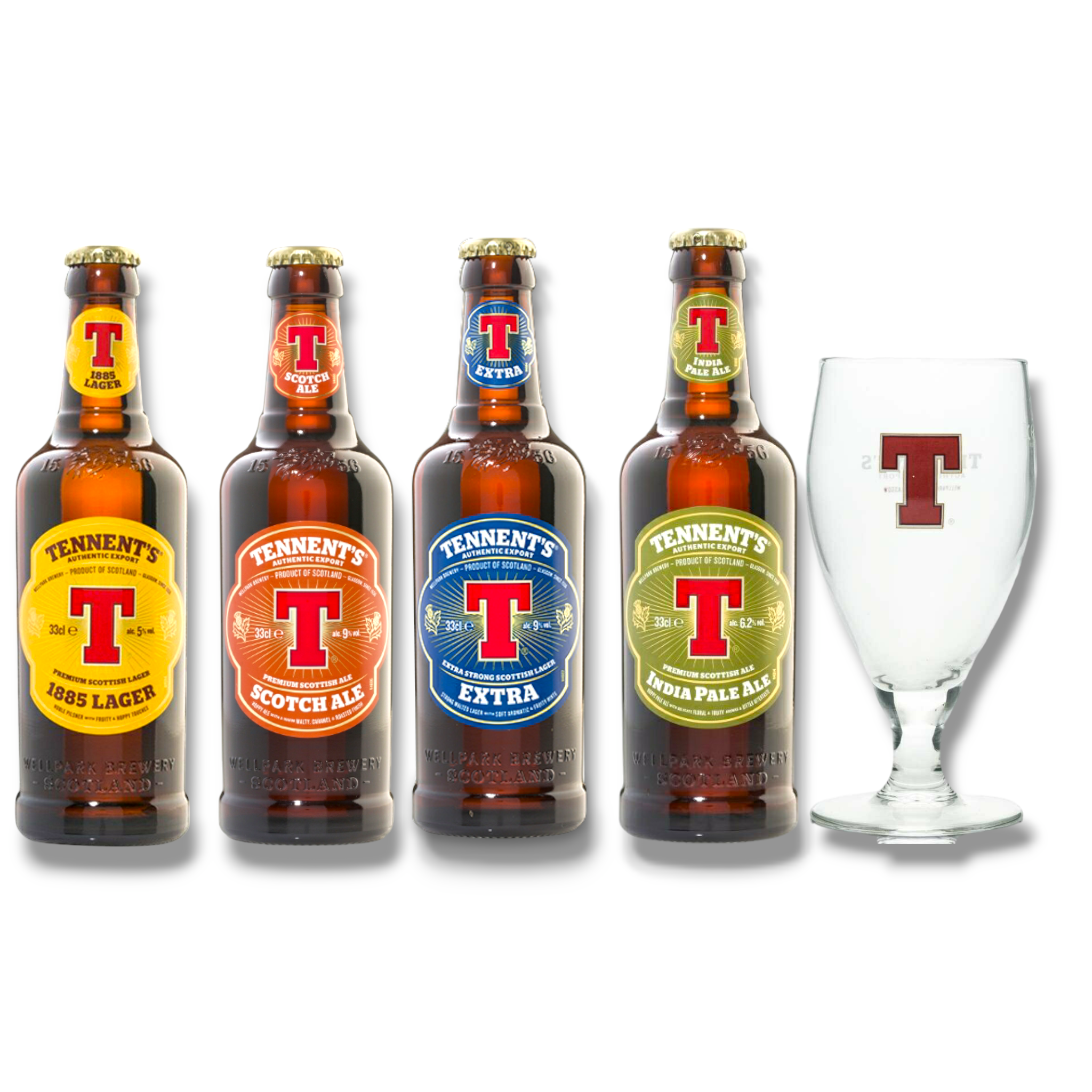 Tennent's Mixpaket – Die Vielfalt Schottischer Braukunst