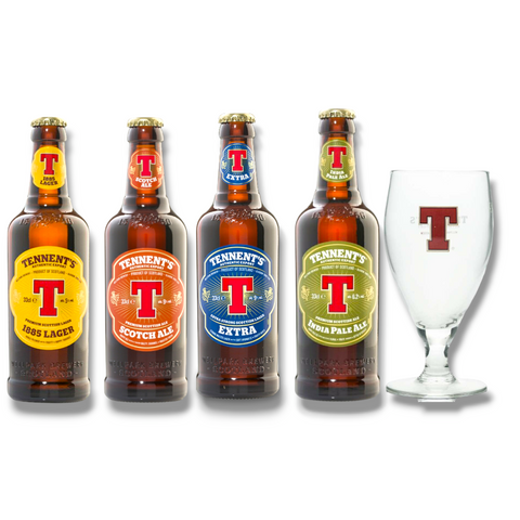 Tennent's Mixpaket – Die Vielfalt Schottischer Braukunst