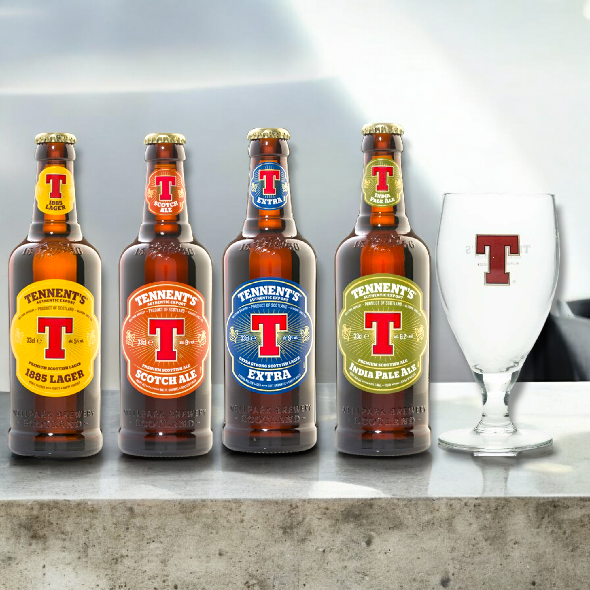 Tennent's Mixpaket – Die Vielfalt Schottischer Braukunst