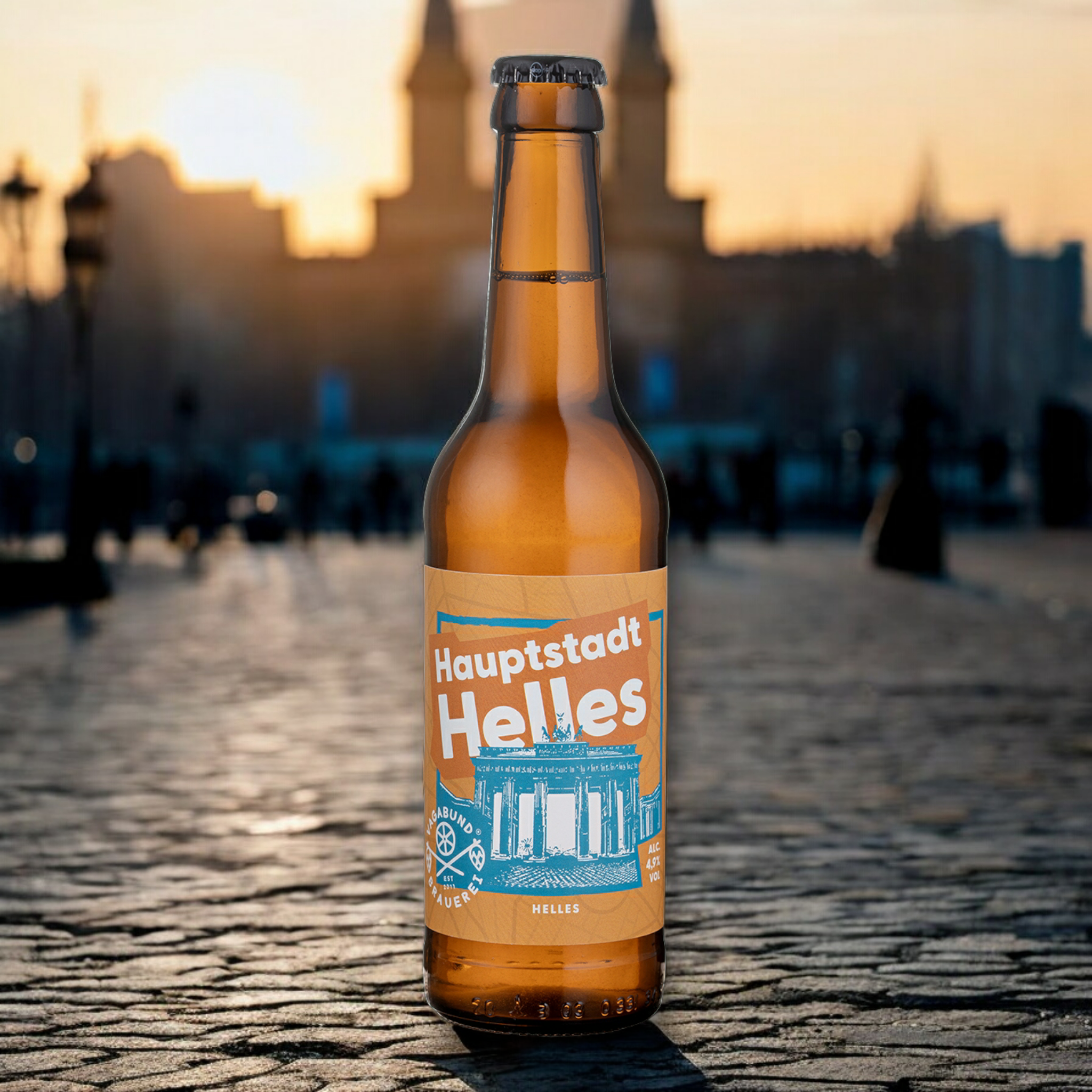 Vagabund Brauerei - Hauptstadt Helles 340ml