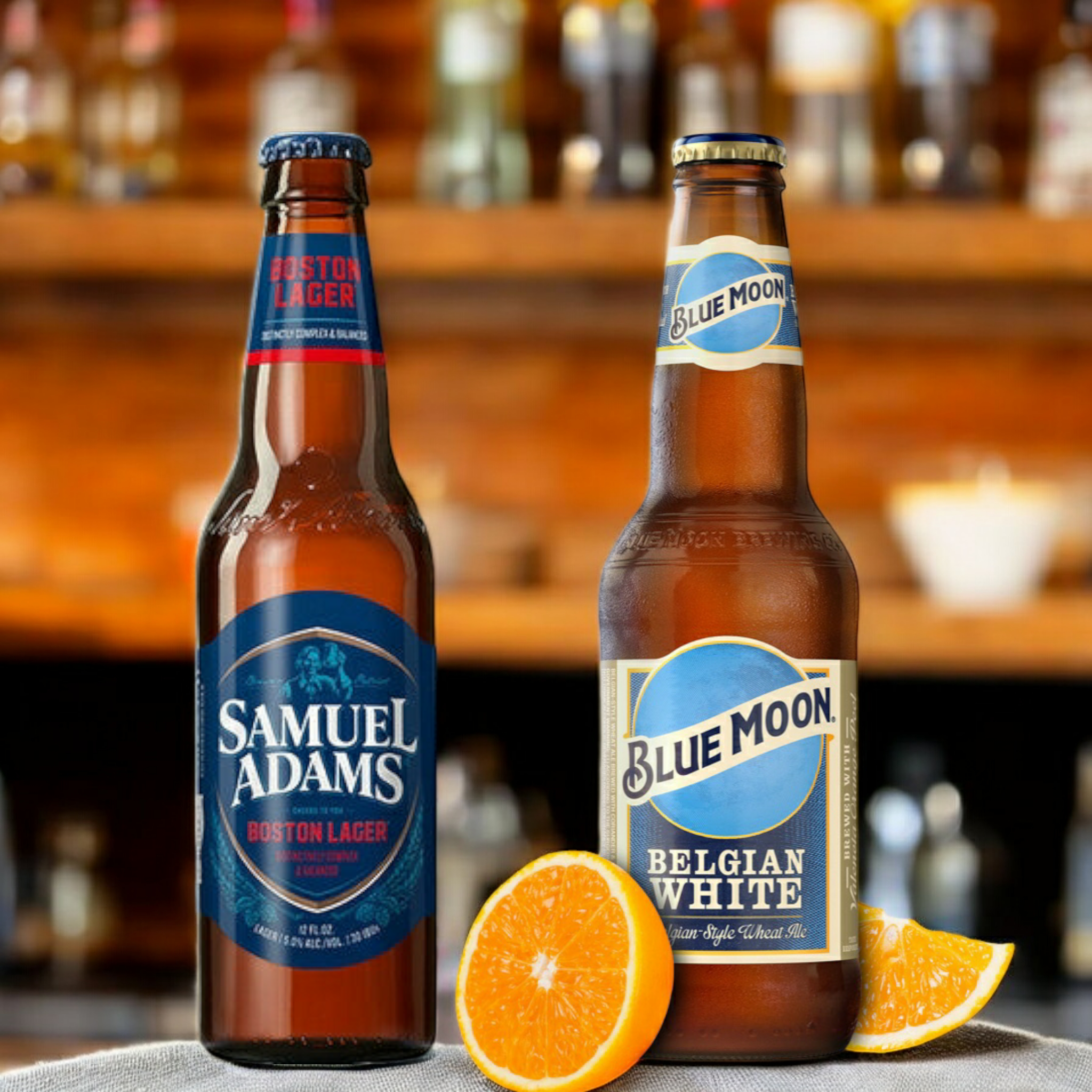 Samuel Adams & Blue Moon 330ml Mixpaket- Craft Beer Genuss USA