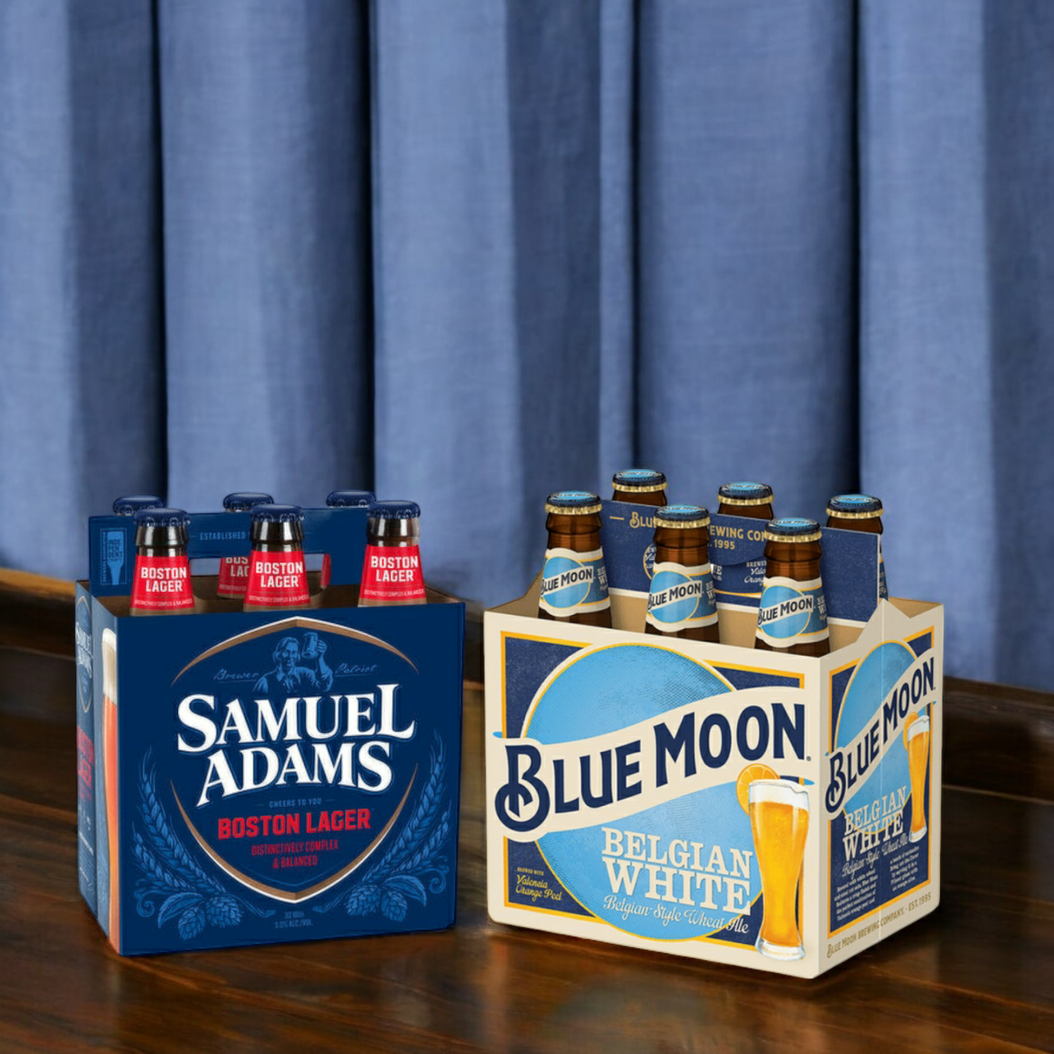 Samuel Adams & Blue Moon 330ml Mixpaket- Craft Beer Genuss USA