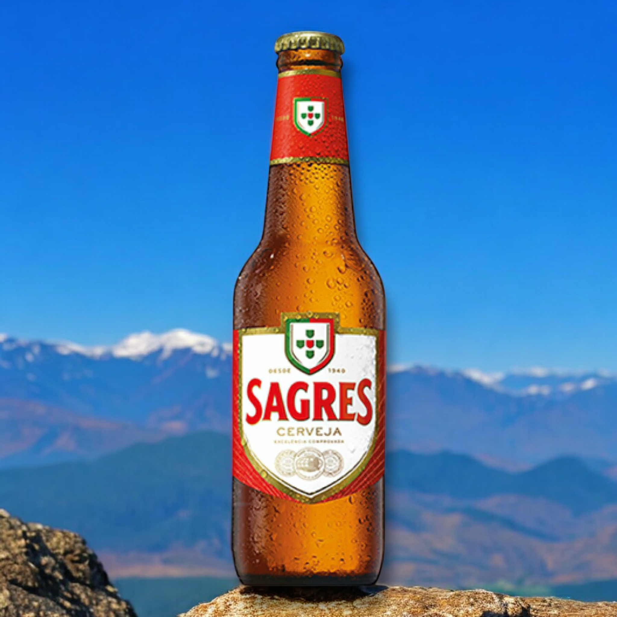 Sagres 0,33l – Das beliebte Lagerbier aus dem Herzen Portugals mit 5,0% Vol.