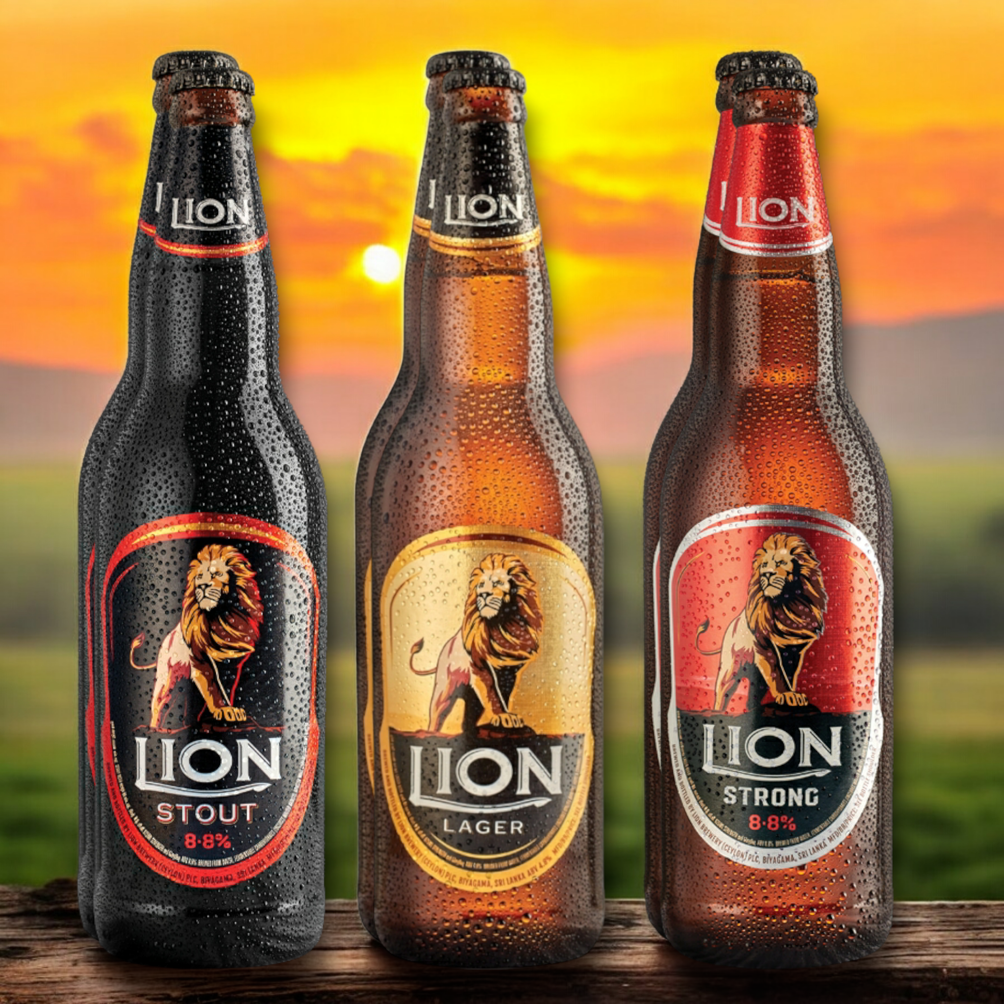 Lion Bier Mix – Drei kraftvolle Geschmacksrichtungen aus Sri Lanka