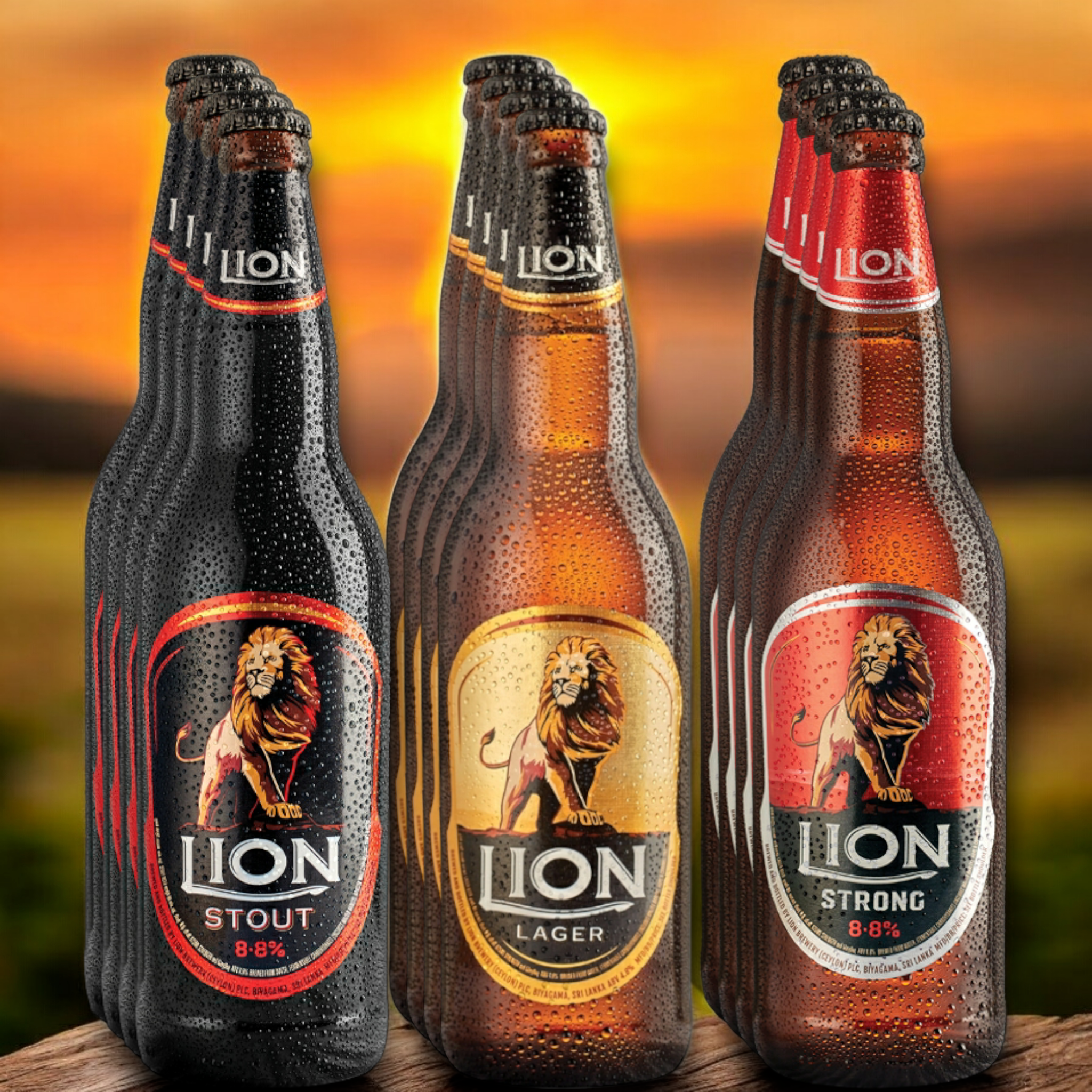 Lion Bier Mix – Drei kraftvolle Geschmacksrichtungen aus Sri Lanka