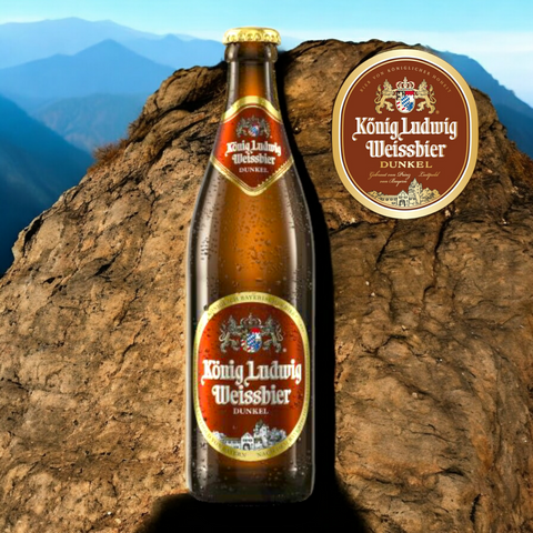 könig ludwig weissbier dunkel 0,5l flasche