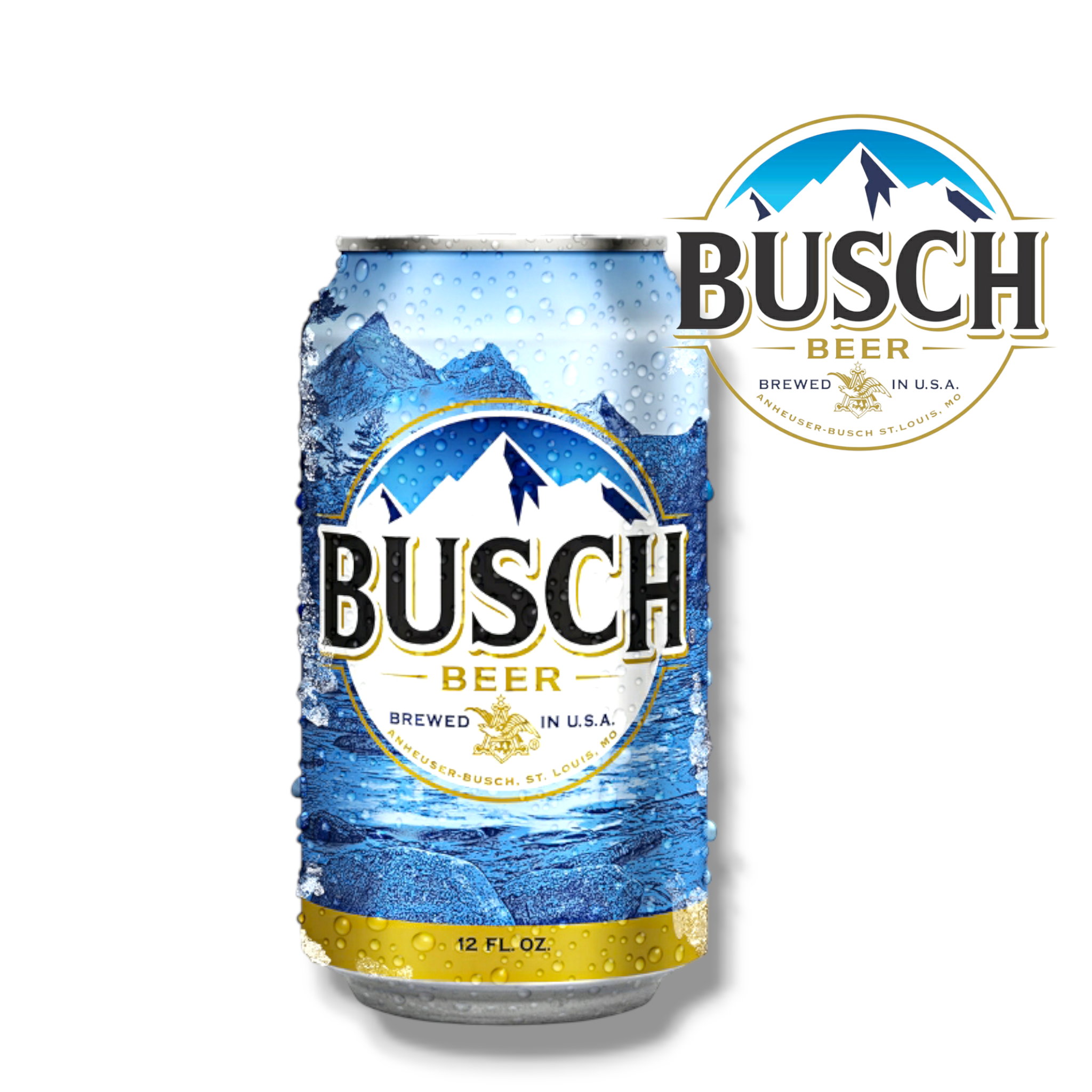 Busch Bier 355ml – Klassisches Lager aus der Traditionsbrauerei Anheuser-Busch