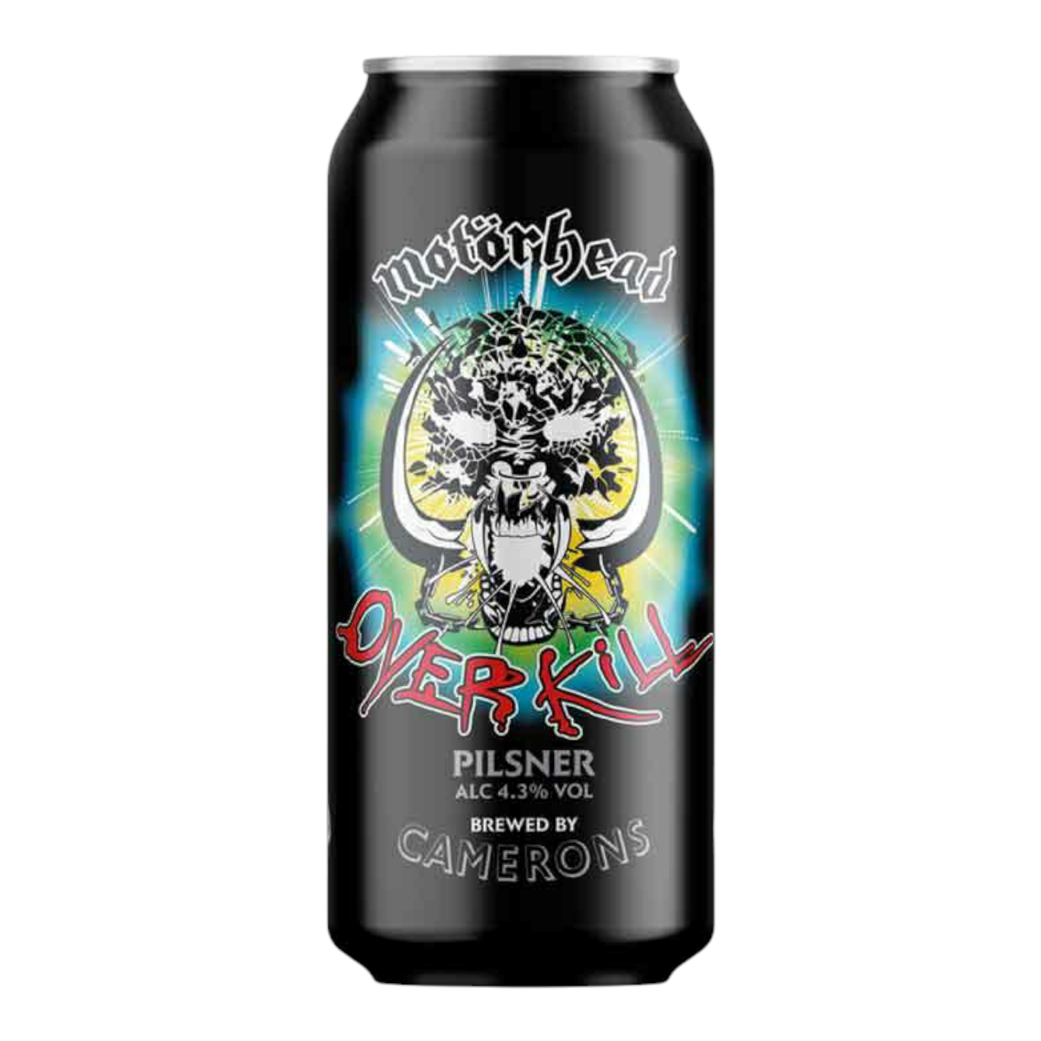 Motörhead Overkill Pilsener 0,44l– Der Rock'n'Roll in der Dose! MHD Sonderpreis