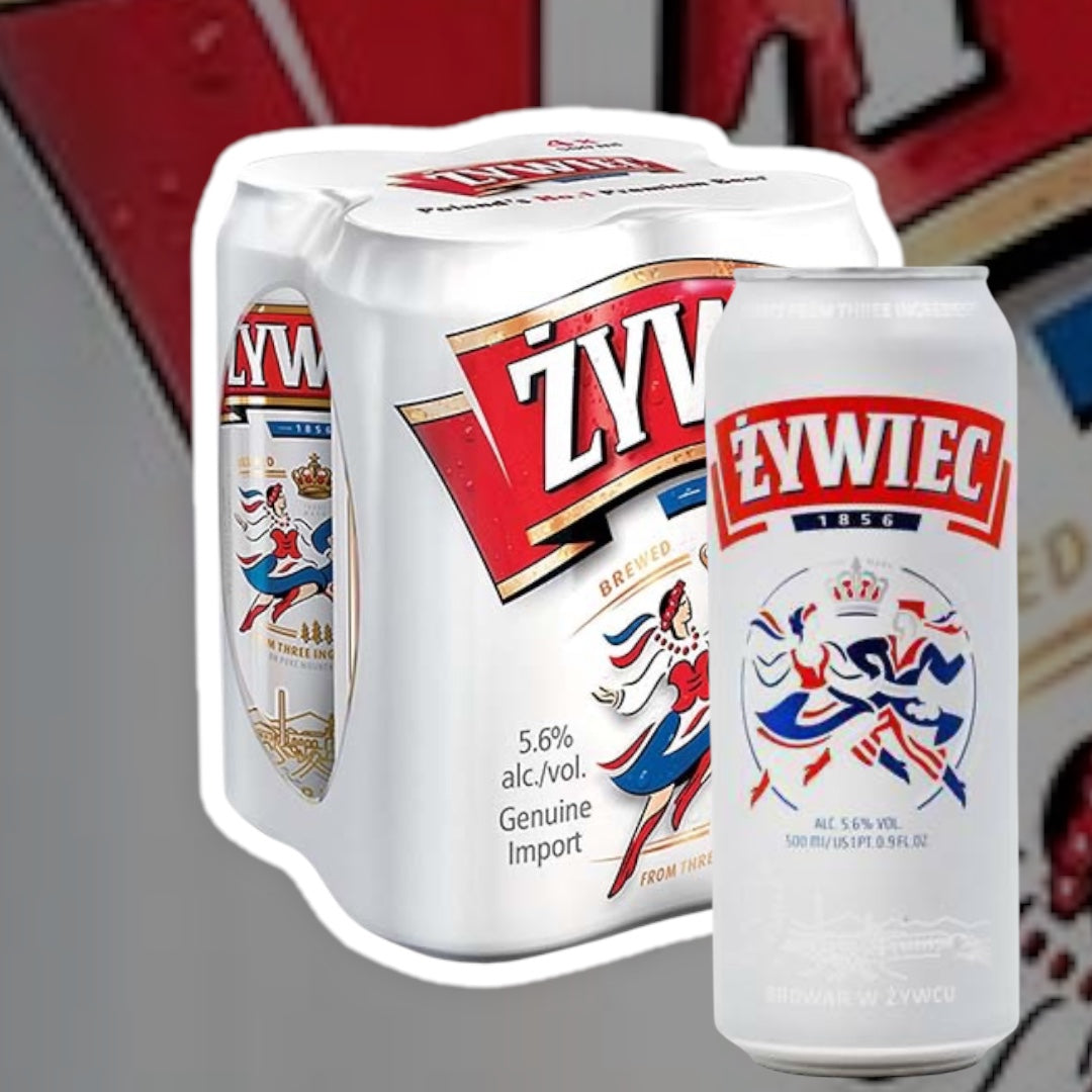 24 Dosen Zywiec Pils 0,5l- Das Pilsner aus Polen mit 5,6% Vol.