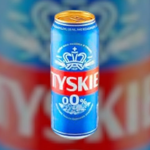 Tyskie 0,0% Vol.- Das alkoholfreie Bier aus Polen 0,5l