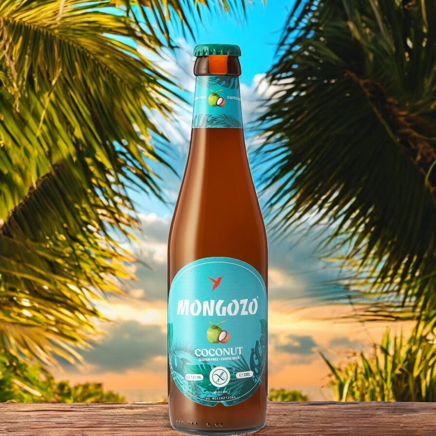 Mongozo Coconut 0,33l - Kokosbier mit 3,5% Vol - Fairtrade