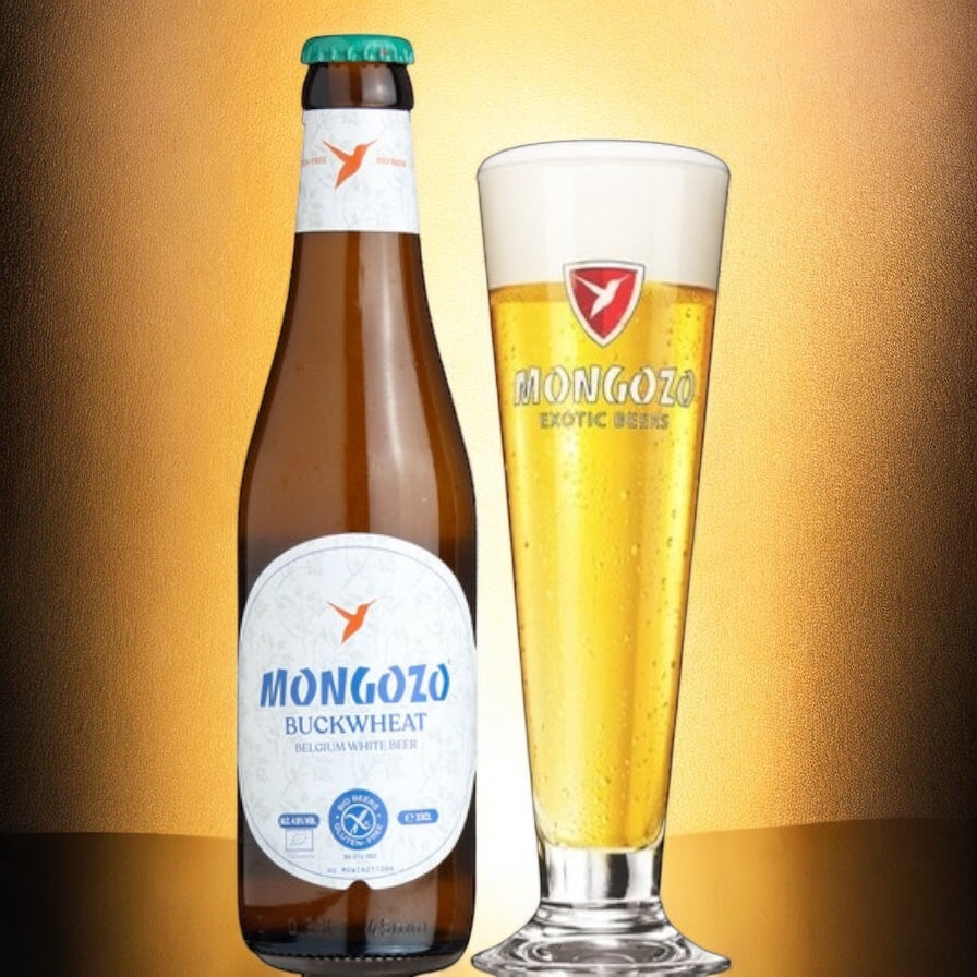 Mongozo Buckwheat White Beer  Bio + Glutenfrei 0,33 l 5% Vol.