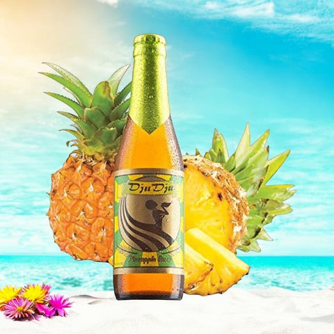 DjuDju Pineapple - Exotisches Ananas Fruchtbier aus Ghana - Afrika 0,33l