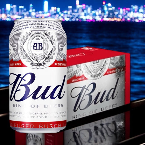 Bud Beer Dose USA 0,33l- The King of Beer mit 5% Vol.