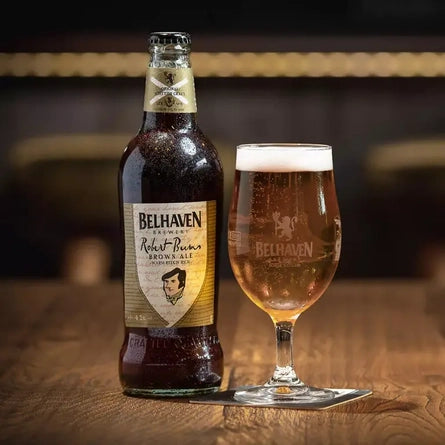 Belhaven Robert Burns Brown Ale 0,5l  aus Schottland mit 4,2% Vol.