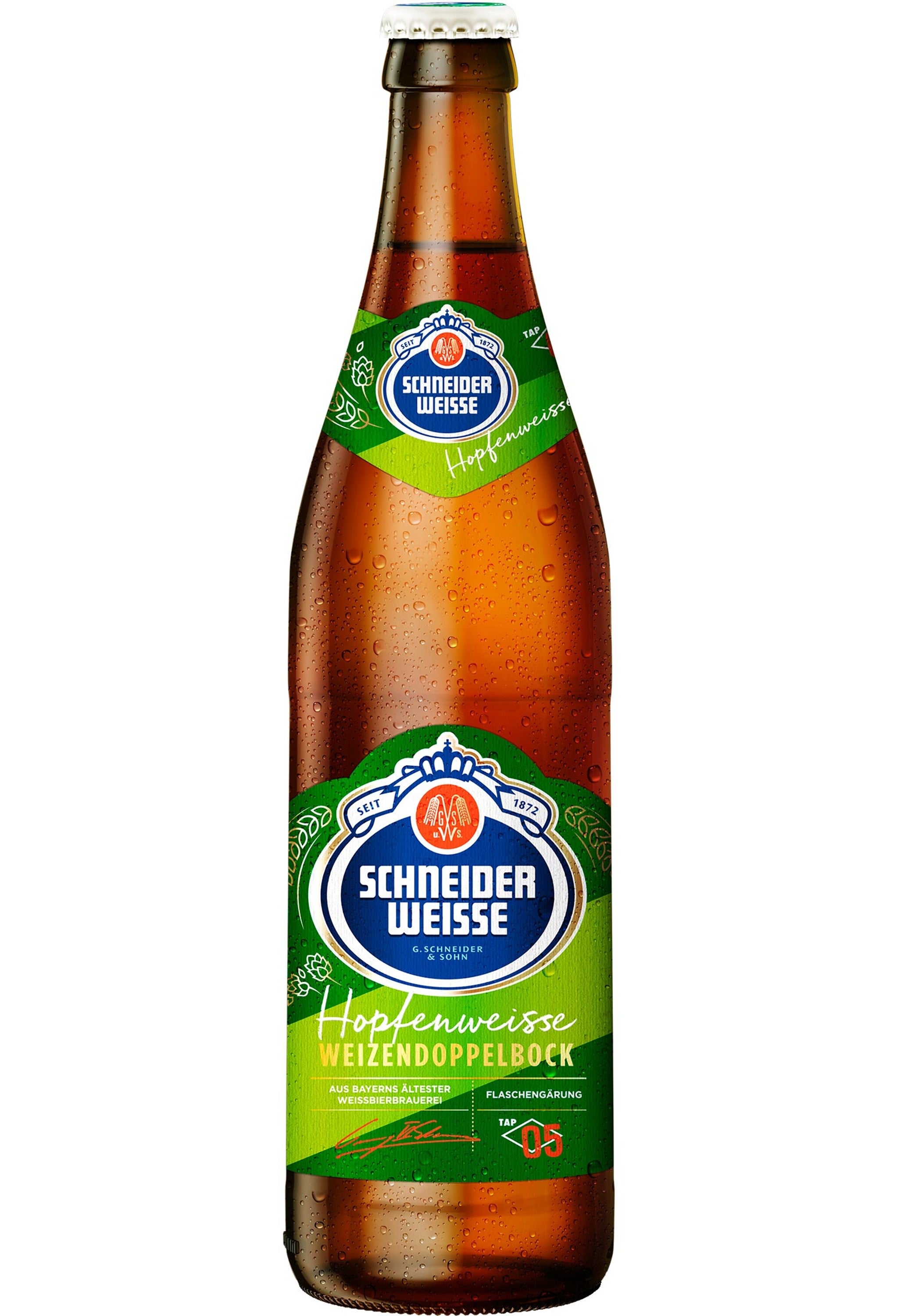 Schneider Weisse TAP 05  - Hopfenweisse Weizendoppelbock mit 8,2% Vol. 500ml