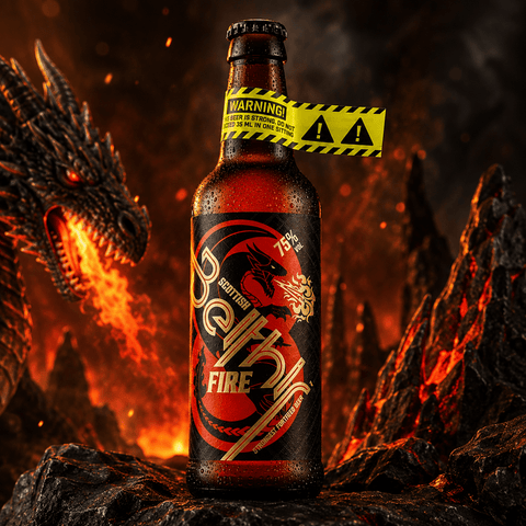 Scottish Beithir Fire 330 ml – Das wohl stärkste Fortified Beer Bier der Welt 75 % Vol.
