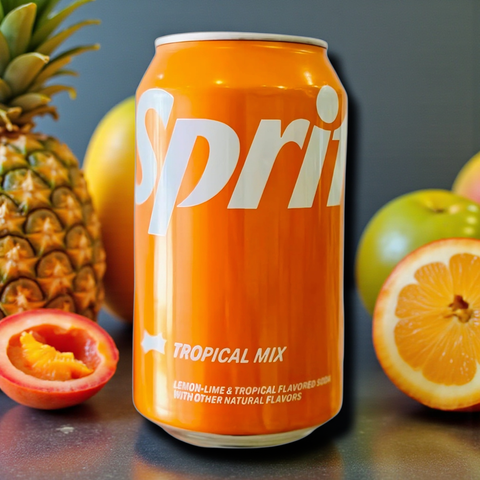 Sprite Tropical Mix 0,35l – Erfrischungsgetränk mit tropischem Fruchtmix