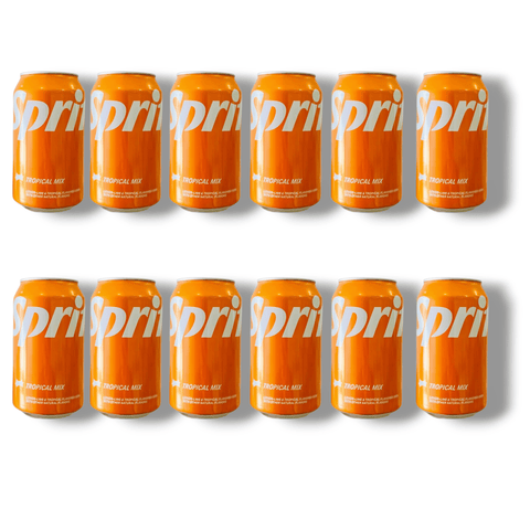 Sprite Tropical Mix 0,35l – Erfrischungsgetränk mit tropischem Fruchtmix