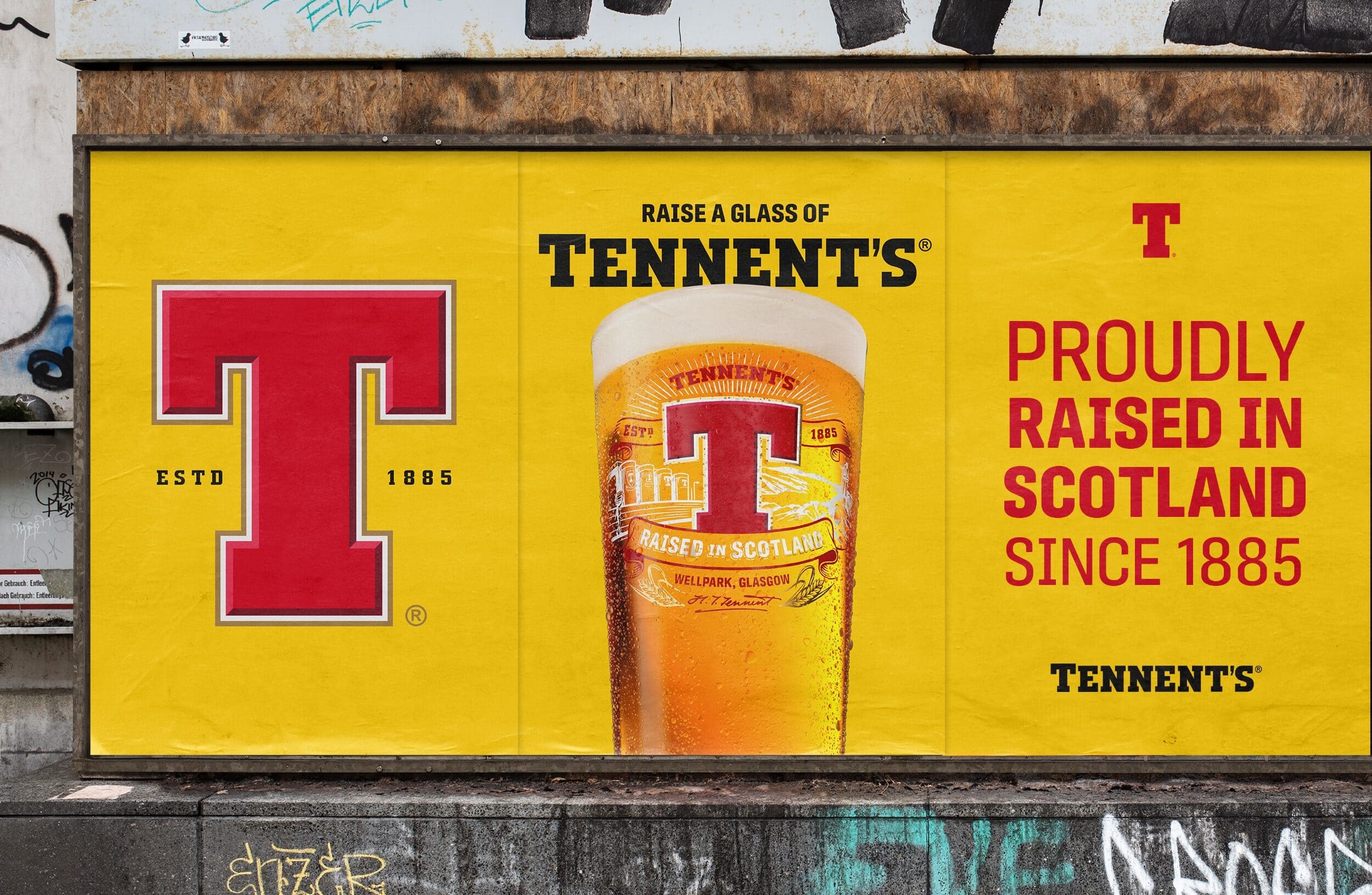 Tennent's Lager 1885 – Ein Klassiker Bier aus Schottland 5% Vol.