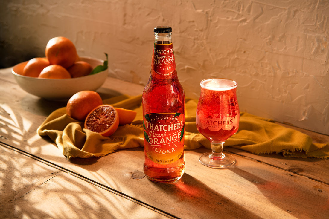Thatchers Blood Orange Cider 0,5l - Sweet & Juicy 4% Vol.