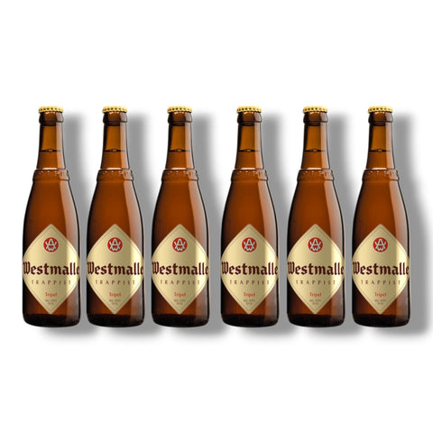 Westmalle Tripel 0,33l– Belgisches Trappistenbier 9,5 % Vol.