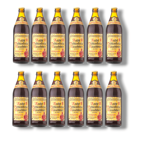 Aecht Schlenkerla Rauchbier Märzen 12er Pack – Original Rauchbier aus Bamberg 12 × 500 m