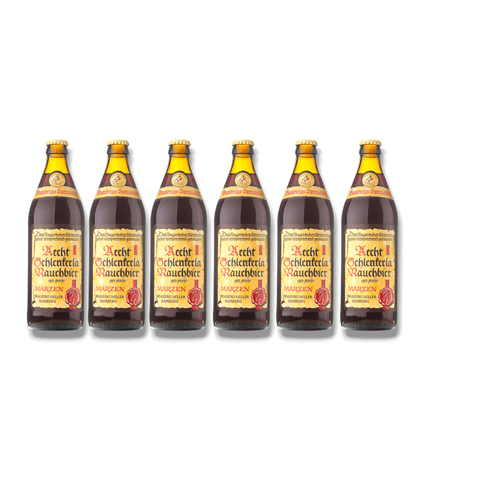 Aecht Schlenkerla Rauchbier Märzen 6er Pack – Original Rauchbier aus Bamberg 6 × 500 ml