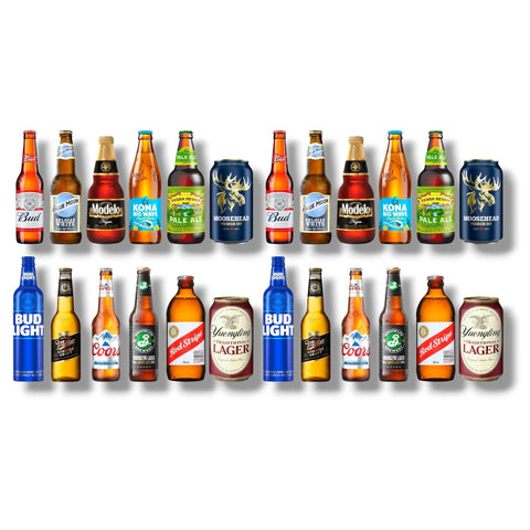 24er Amerika Bierpaket als Geschenk für Bierliebhaber