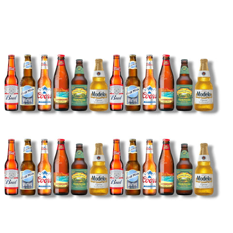 Amerika Bierpaket mit 6 verschiedenen Bieren aus USA und Mexiko