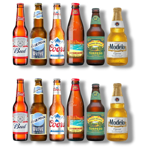 Amerika Bierpaket mit 6 verschiedenen Bieren aus USA und Mexiko
