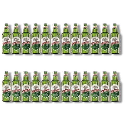 24 Flaschen Namysłów Pils 500 ml polnisches Bier mit 5,8 Prozent Alkohol