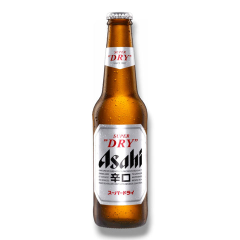 Asahi Super Dry 330 ml japanisches Lagerbier mit 5,0 Prozent Alkohol