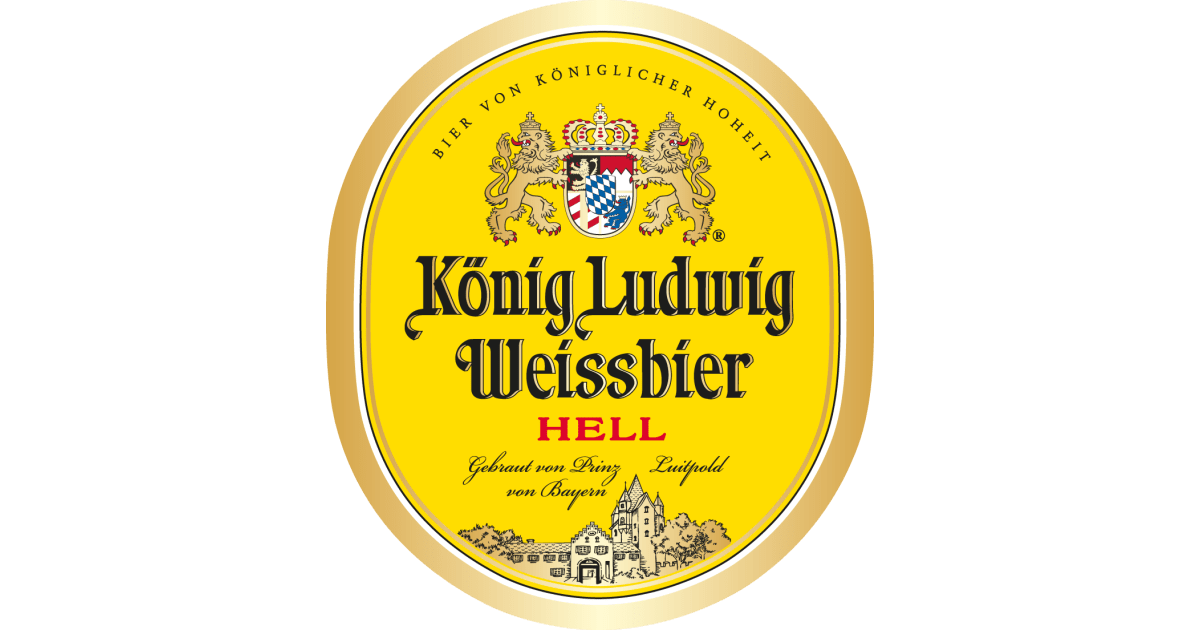 König Ludwig Weissbier Naturtrüb 0,5l-Der bayerische Klassiker in seiner besten Form