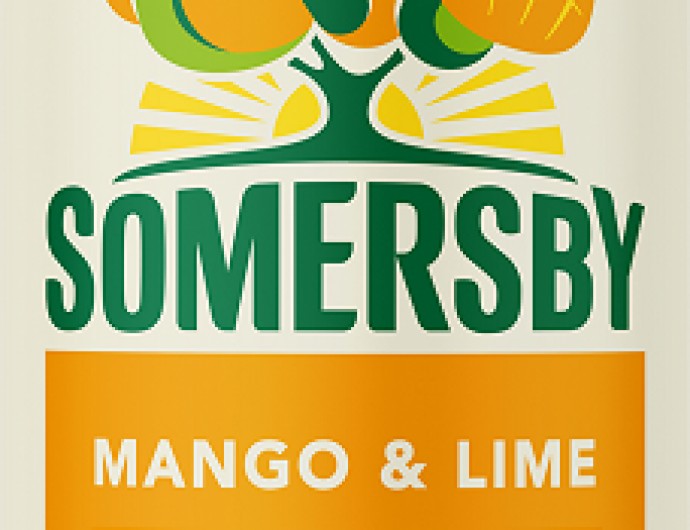Somersby Mango & Lime 0,4l mit 4,5% Vol.- Biermischgetränk mit Mango & Limette