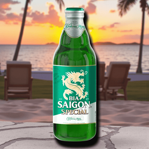 Bia Saigon Special 330ml Einzelflasche – Authentisches vietnamesisches Lagerbier mit mildem Geschmack