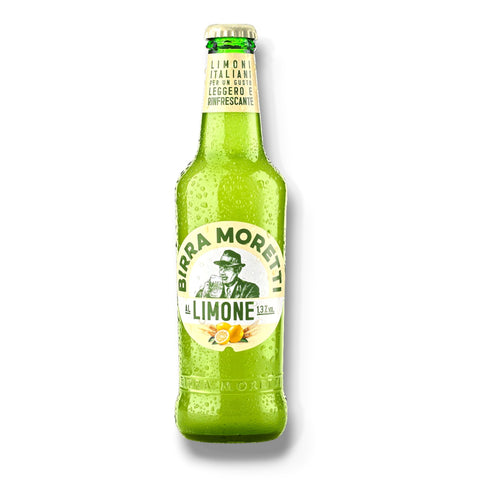 Birra Moretti Limone italienisches Zitronenradler mit 1,3 % Vol. in der Glasflasche