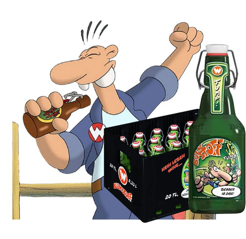 Bölkstoff 330 ml Bügelflasche – Werner Kultbier mit 4,8 % Vol. Kiste