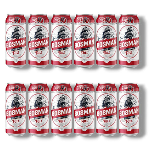12 Dosen Bosman Full 0,5 l