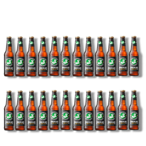 Brooklyn Lager 355 ml im 24er Pack – American Amber Lager 5,2 % Vol