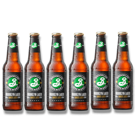 Brooklyn Lager 355 ml im 6er Pack – American Amber Lager