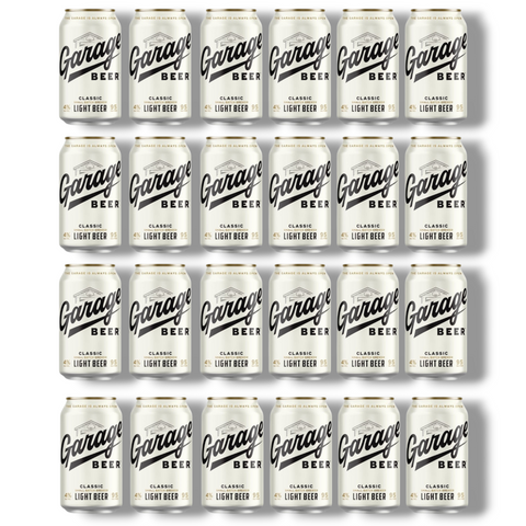 Garage Beer Classic 0,35l– American Light Lager Bier 4 % Vol.