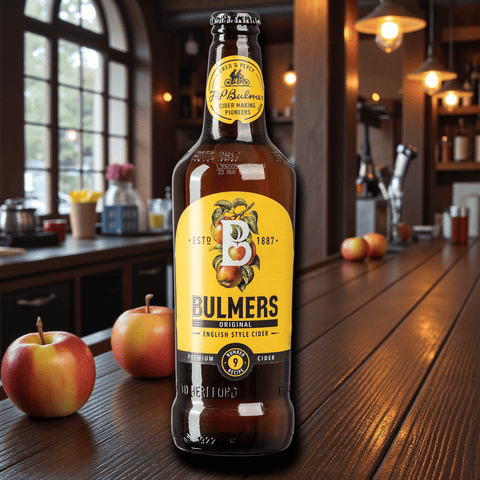 Bulmers Original Cider 500 ml – Einzelflasche, spritziger, erfrischender Apfel-Cider