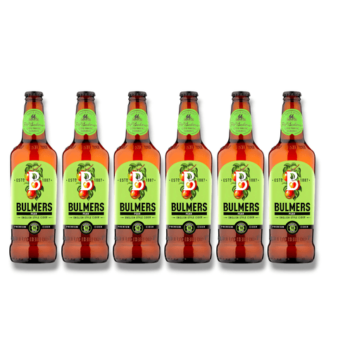Bulmers Pear Cider 500 ml – 6er-Pack, fruchtiger Birnen-Cider, erfrischend