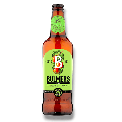 Bulmers Pear Cider 500 ml – Einzelflasche, spritziger, erfrischender Birnen-Cider