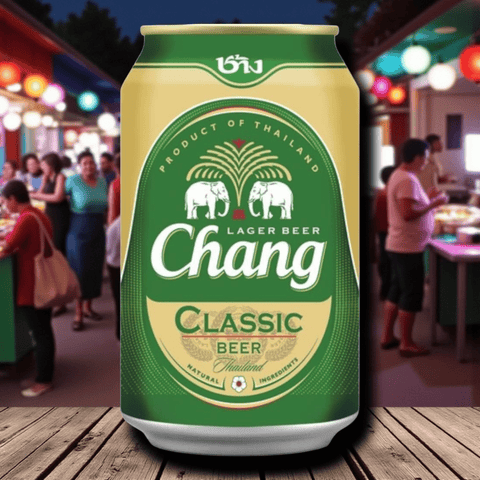 Chang Bier 330ml Dose – Authentisches thailändisches Premium Lagerbier in praktischer Dose