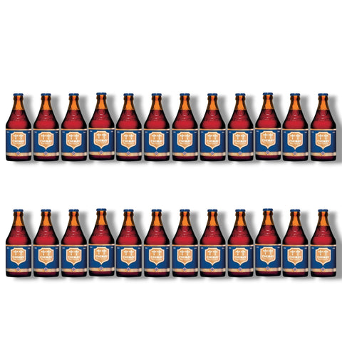24 Flaschen Chimay Bleue belgisches Trappistenbier 0,33 l