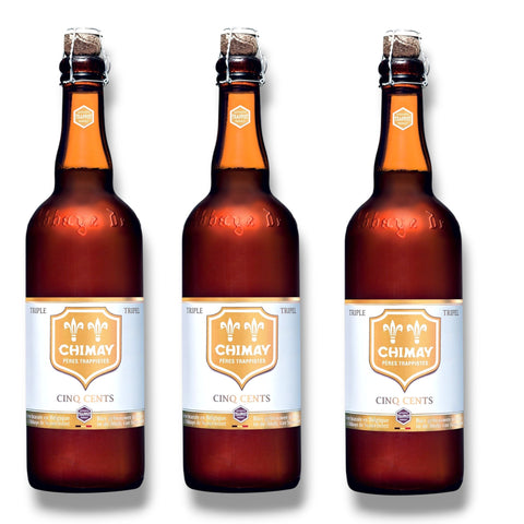 3 Flaschen Chimay Cinq Cents 0,75 l